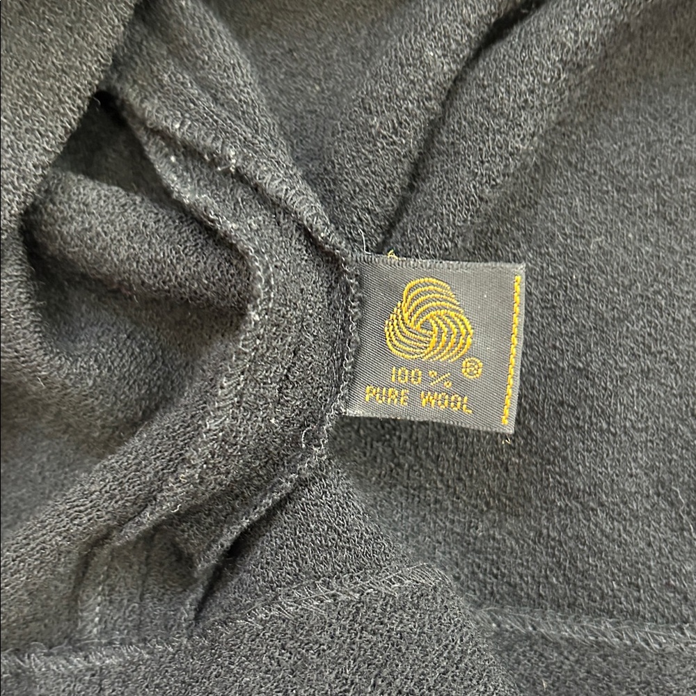 80’s Donna Karan wool mock neck top - Picture 10 of 11
